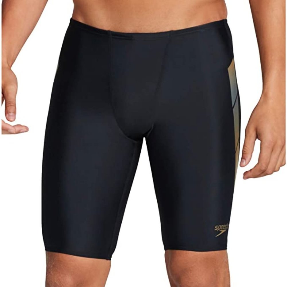 Speedo Faded Lane Jammer Performance Swim Shorts